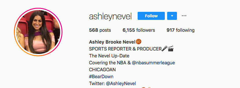 Ashley Nevel instagram