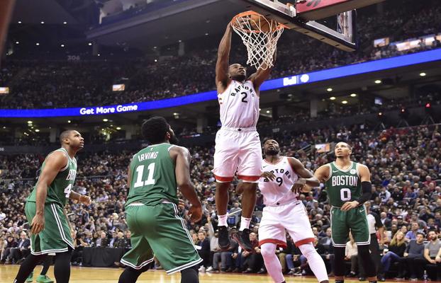 Kawhi Leonard is back