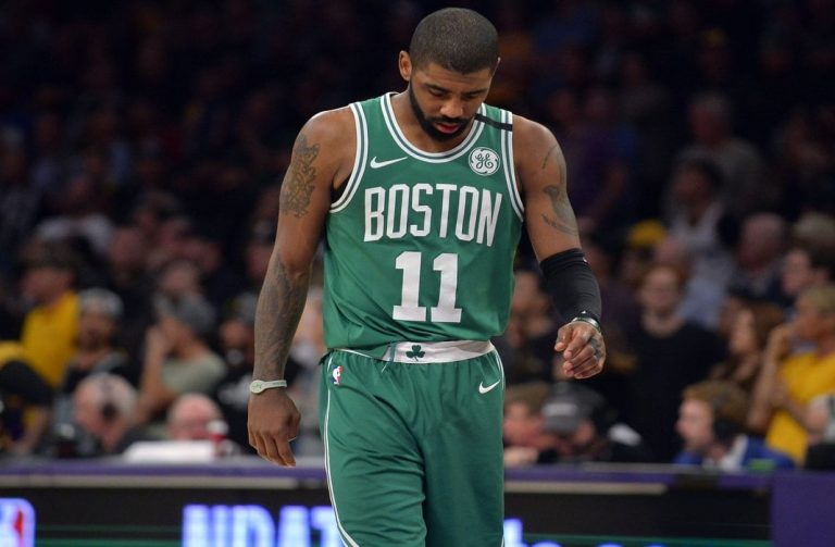 Kyrie Irving frustrated