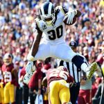 Los Angles Rams RB Todd Gurley vs Washington Redskins