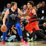 FEATURED IMAGE DALLAS MAVERICKS PG LUKA DONCIC AND ATLANTA HAWKS PG TRAE YOUNG