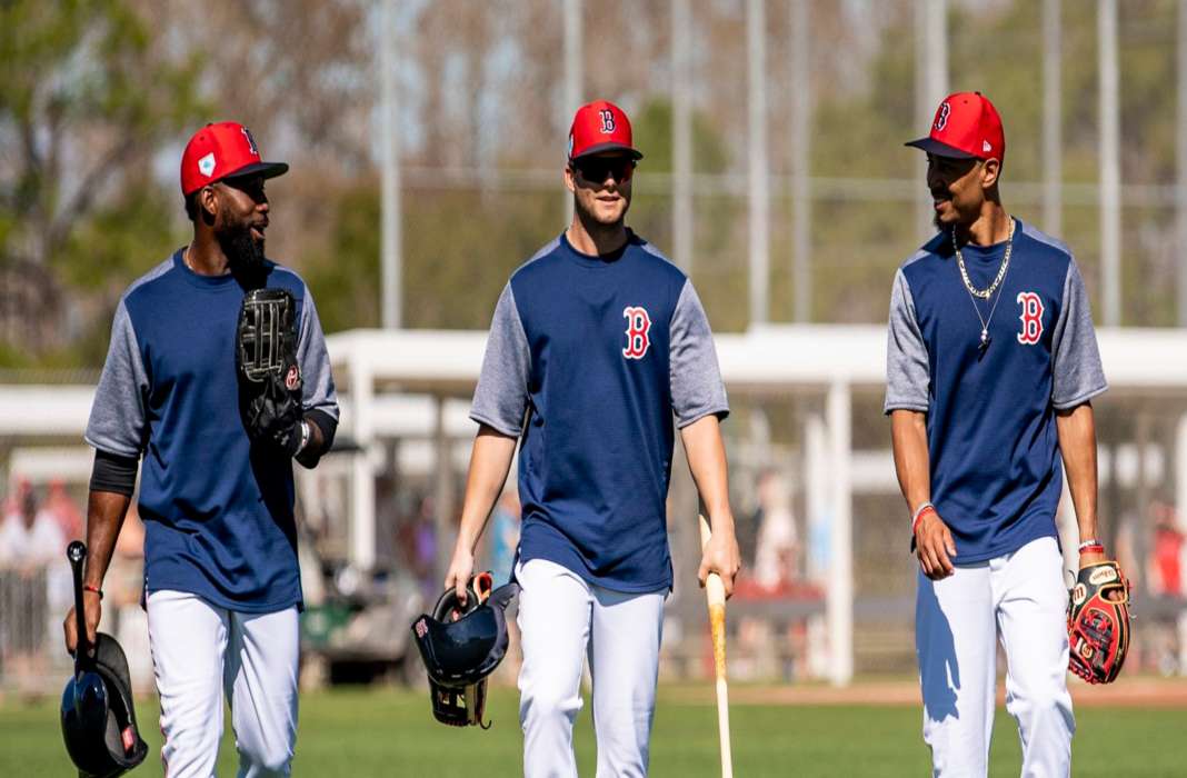 Featured Image Boston Red Sox Mookie Betts Jackie Bradley Jr And Andrew Benintendi Per Sources