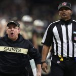 New Orleans Saints Coach Sean Payton blown call