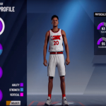 NBA 2k20 physical profile