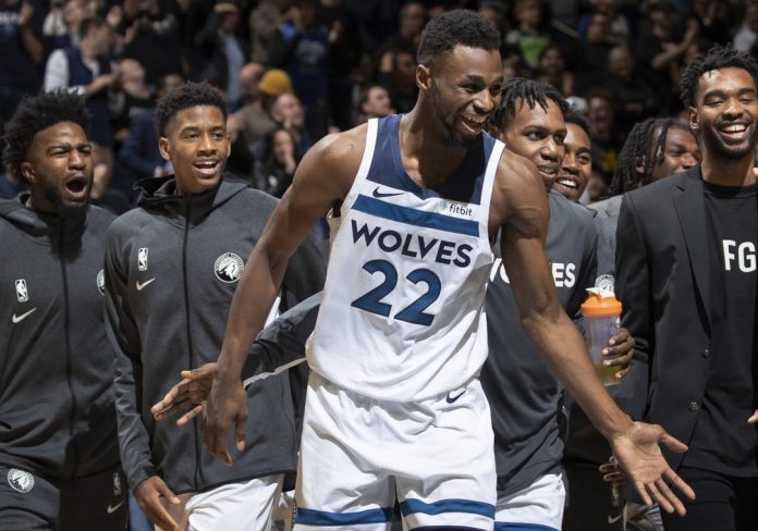 Andrew Wiggins Minnesota Timberwolves 2019-2020