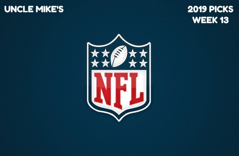 2019 NFL Week 13 Picks