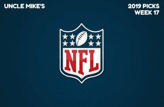 2019 NFL Week 17 Picks