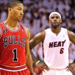 FEATURED IMAGE: Derrick Rose and LeBron James