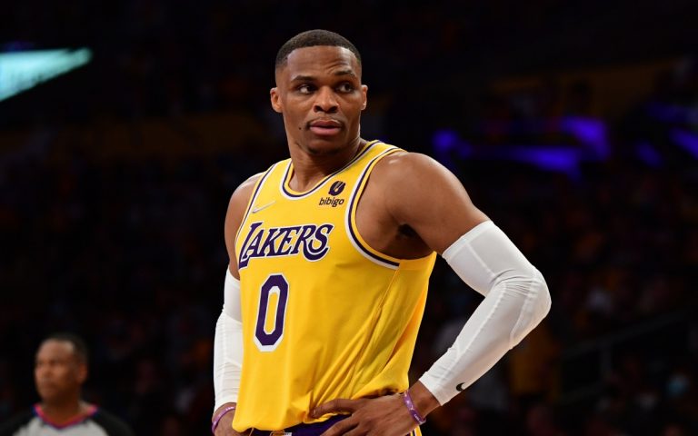 Russell Westbrook Lakers Gold