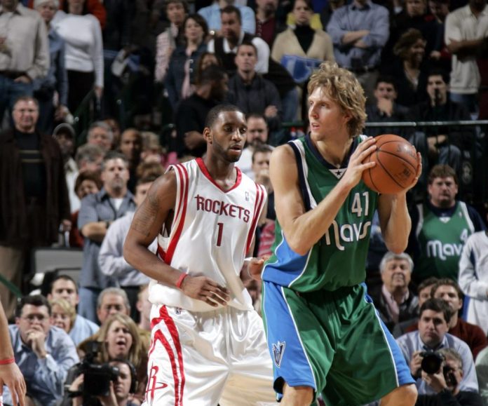 December 2nd, 2004- Dirk Nowitzki vs Tracy McGrady